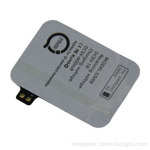Internal Wireless Chargers Receiver for Samsung Galaxy S3, with Black/White Colors, Qi Standard